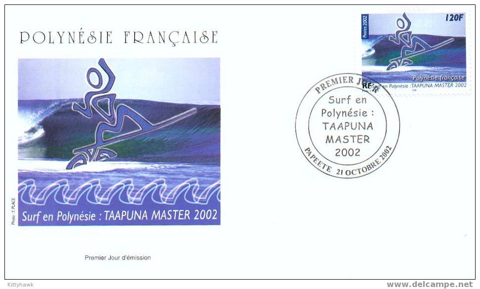 POLY 90 - FDC "Surf En Polynésie" - FDC