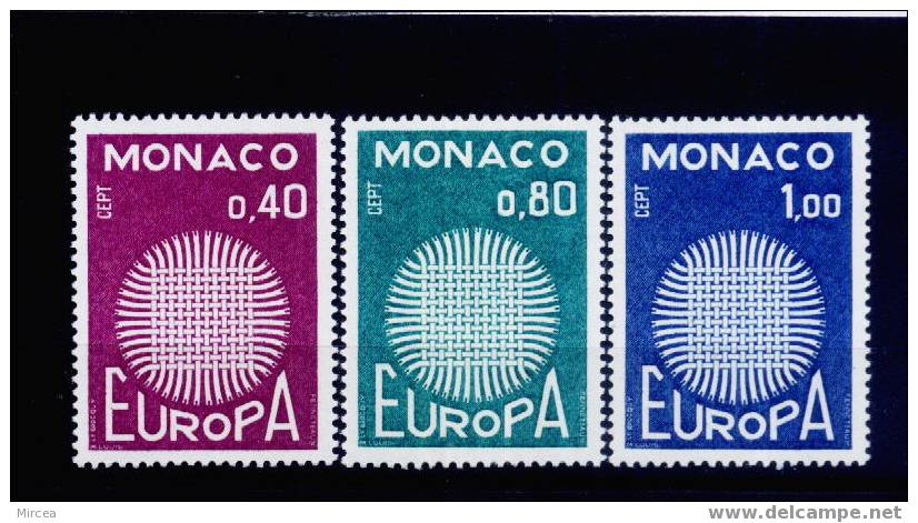 Monaco 1970 - Yv.no.819/21 Neufs** - 1970