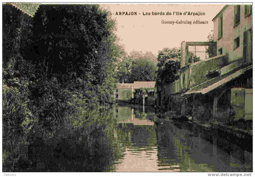 Arpajon - Les Bords De L'Ile D'Arpajon - Arpajon