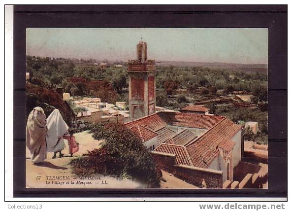 ALGERIE - Tlemcen - Sidi Haloui - Le Village Et La Mosquée - Tlemcen