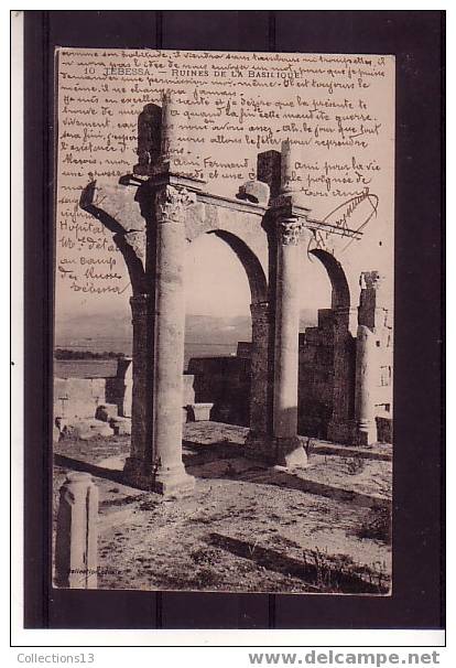 ALGERIE - Tebessa - Ruines De La Basilique - Tebessa