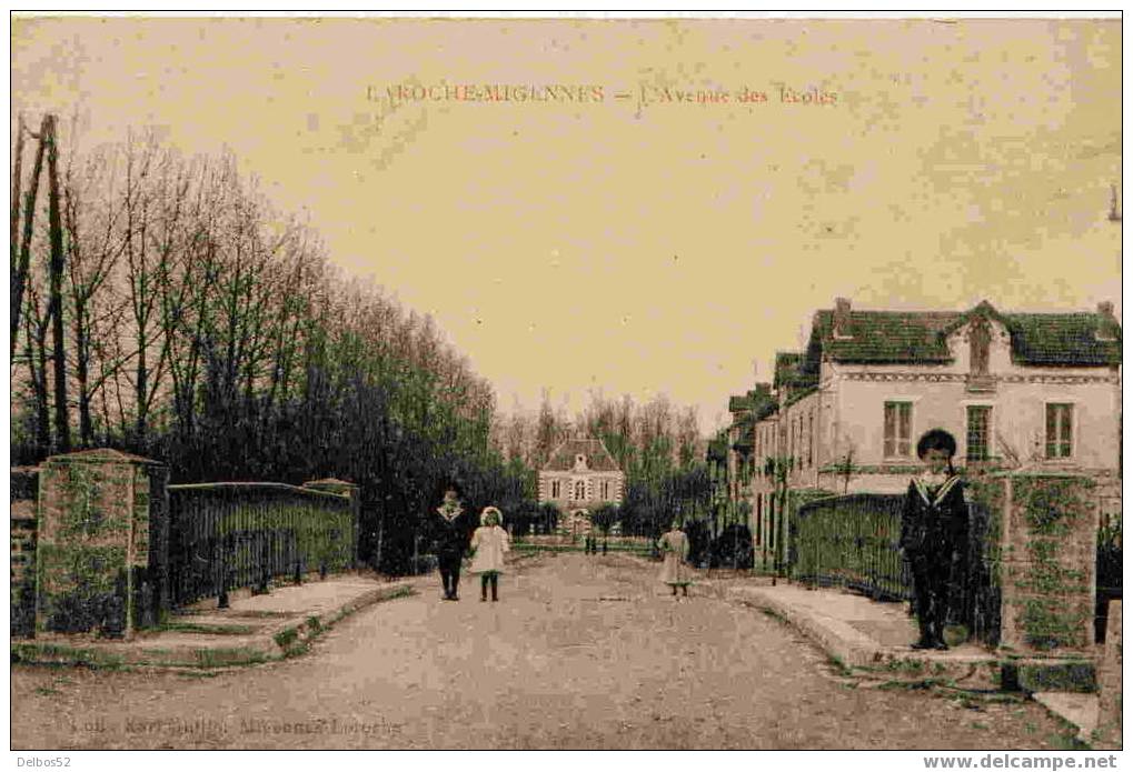 Laroche-Migennes - L'avenue Des Ecoles - Migennes