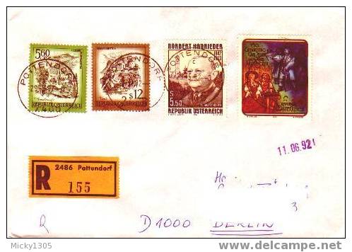 Österreich / Austria - Einschreiben / Registered Letter (3162) - Brieven En Documenten