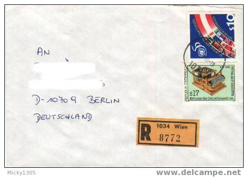 Österreich / Austria - Einschreiben / Registered Letter (3168) - Storia Postale