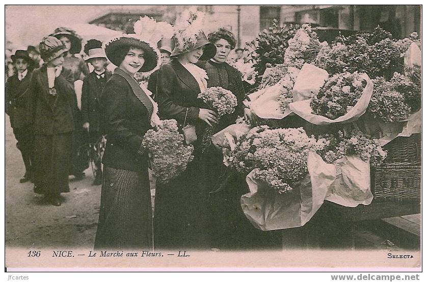 06 - NICE - Le Marché Aux Fleurs - Markten, Feesten