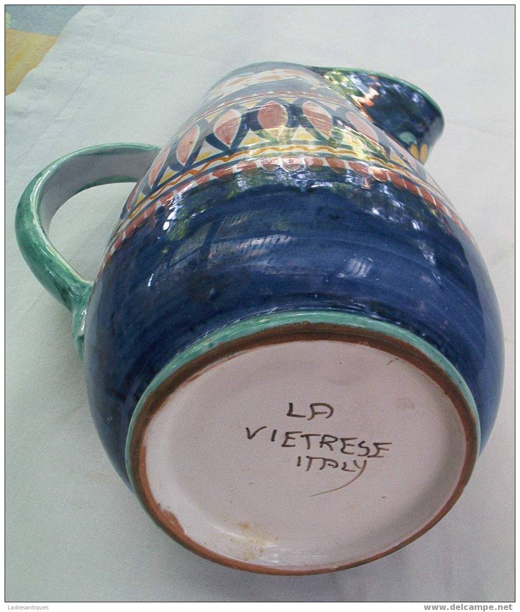 Vietri Pitcher - Pichet Kruik - CR 182 - Vietri (ITA)