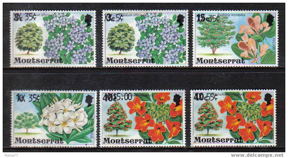 NA105 - MONTSERRAT ,  SERIE  N. 436/441  *** - Montserrat