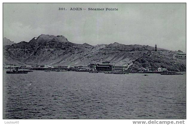 YEMEN - ADEN - STEAMER POINTE - Yémen