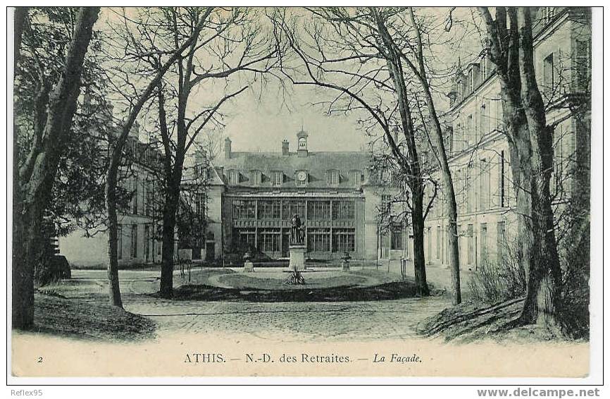 ATHIS - Notre Dame Des Retraites - La Façade - Athis Mons