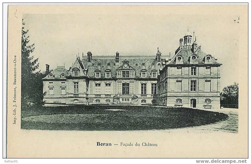 BORAN - Façade Du Château - Boran-sur-Oise