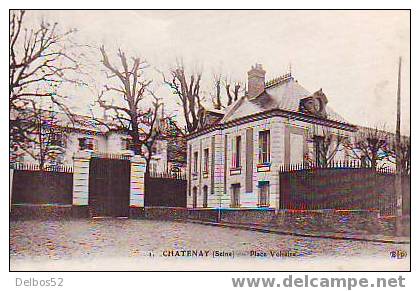 1 - CHATENAY - Place Voltaire - Chatenay Malabry