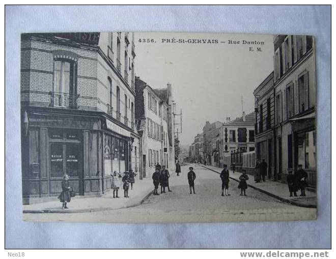 Pre-St-Gervais. Rue Danton - Le Pre Saint Gervais