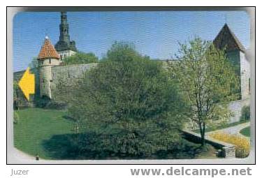 Estonia. 1994. Town Wall. C-card - Estonia