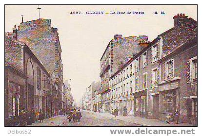 4227 - CLICHY - La Rue De Paris - Clichy