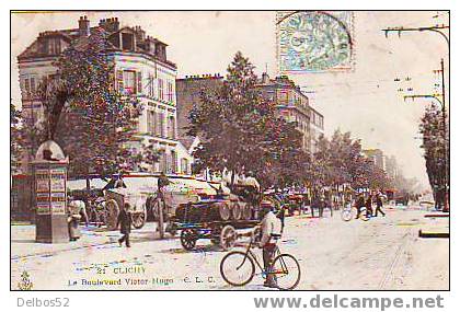 21 - CLICHY - Le Boulevard Victor Hugo - Clichy