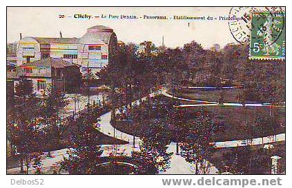 20 - CLICHY - Le Parc Denain - Panorama - établissement Du "Printemps" - Clichy