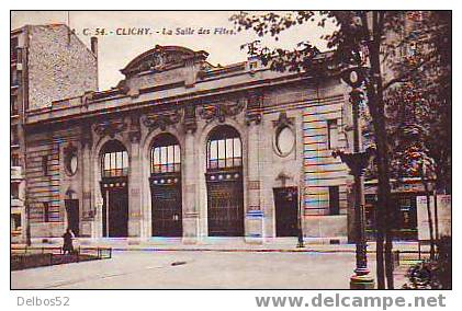 A.C. 54 - CLICHY - La Salle Des Fêtes - Clichy
