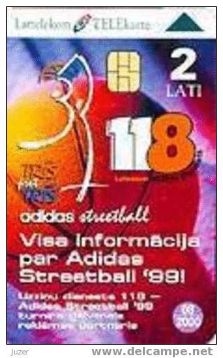 Latvia. 1999. Streetball 99 - Letonia