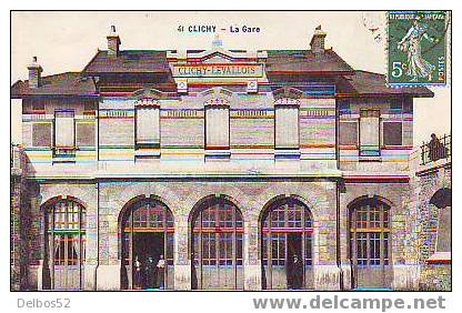 41 - CLICHY - La Gare - Clichy