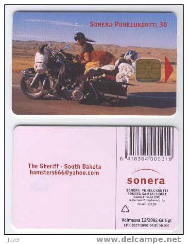 Finland 2001. Motorcycle (2) - Finlandia