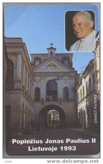 Lithuania. 1993. John Paul II's Visit To Lithuania - MINT - Lithuania