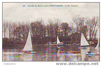 29 - Bords De Seine Vers NANTERRE - L'île Fleurie - Nanterre