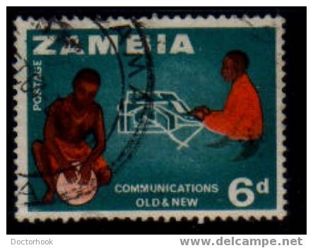 ZAMBIA   Scott   # 9  F-VF USED - Zambia (1965-...)