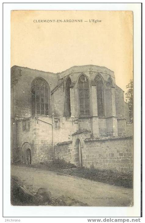 Clermont En Argonne: L'Eglise (06-4621) - Clermont En Argonne