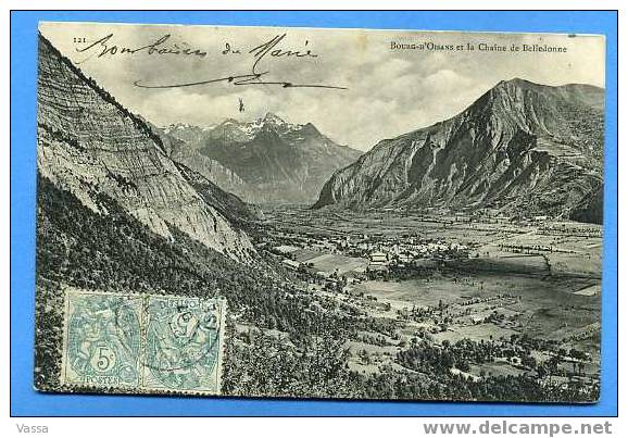 Bourg D'Oisans Et La Chaîne De Belledone - Bourg-d'Oisans