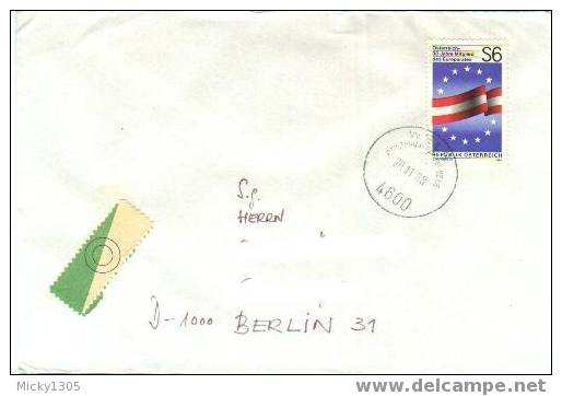 Österreich / Austria - Brief Echt Gelaufen / Cover Used (0201) - Cartas & Documentos
