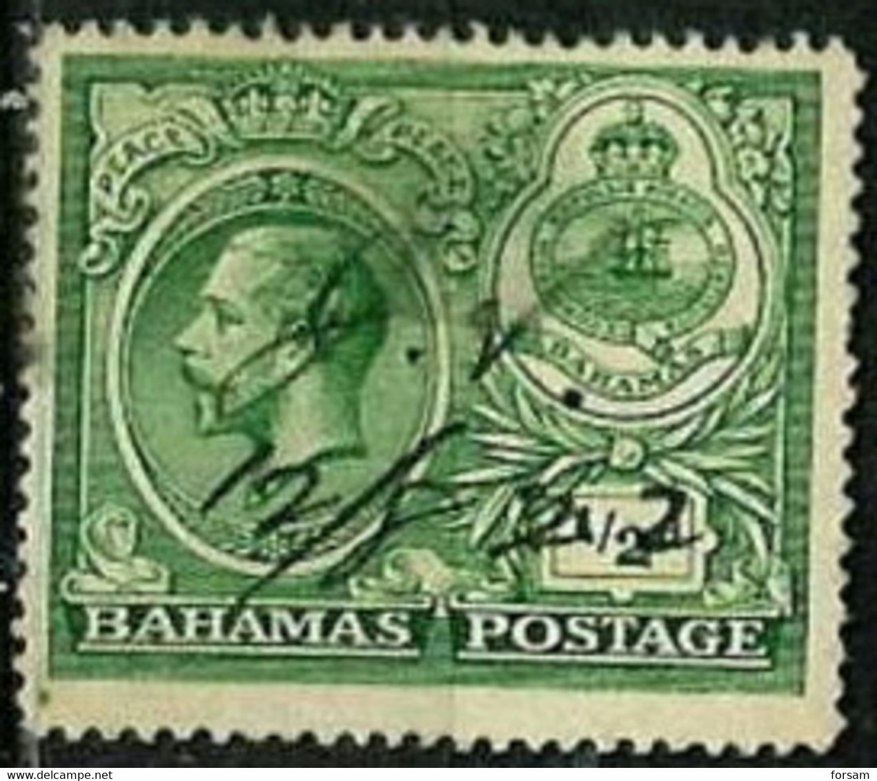 BAHAMAS..1920..Michel # 68...used. - 1859-1963 Crown Colony