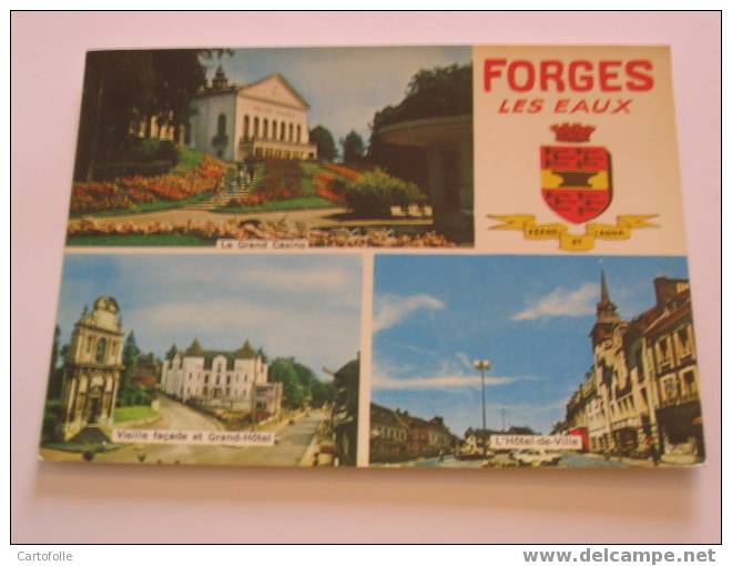 (103) -1- Une Carte Postale Sur Forges Les Eaux - Forges Les Eaux