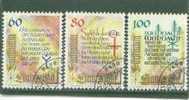 Liechtenstein 1993  Yvertnr. 1014-16 (°) Oblitéré Kerstmis Noël Christmas - Used Stamps