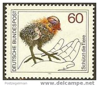 GERMANY 1981 MNH Stamp(s) Animal Protection 1102 #1707 - Unused Stamps