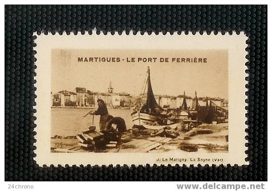 Vignette: Martigues, Le Port De Ferrière (06-4626) - Tourism (Labels)