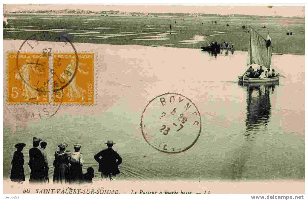 56.- Saint-Valéry-sur-Somme - Le Passeur à Marée Basse - Saint Valery Sur Somme