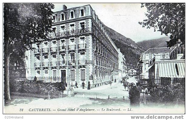 Cauterets - Grand Hôtel D'Angleterre - Le Boulevard - Aragnouet
