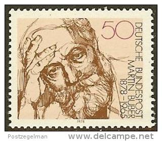 GERMANY 1978 M.N.H. Stamp(s) 962 Martin Buber #2008 - Unused Stamps