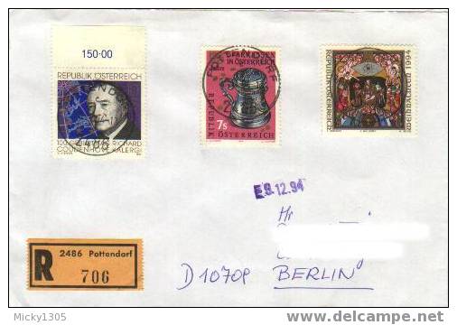 Österreich / Austria - Einschreiben  / Registered Letter (0490) - Covers & Documents