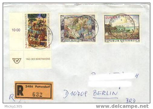 Österreich / Austria - Einschreiben  / Registered Letter (0494) - Cartas & Documentos