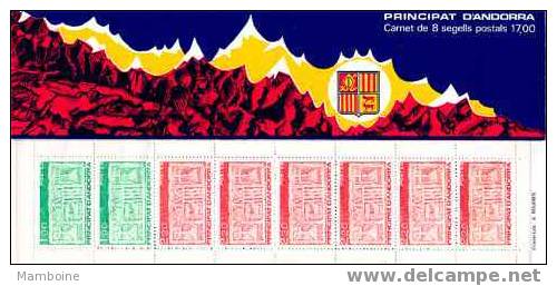 Andorre Carnet N°1 (356/57) Neuf Parfait ~~ Plié~~ - Postzegelboekjes