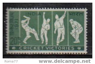 MB334 - INDIA , CRICKET 1971  *** - Cricket