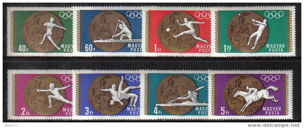 MB367 - UNGHERIA , MONDIALI MESSICO 1968 : 2020/2027  *** . - Ete 1968: Mexico