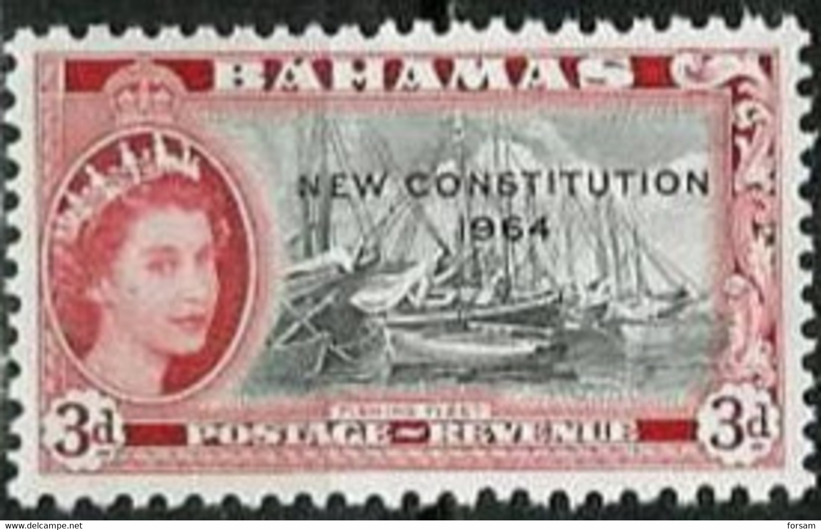 BAHAMAS..1964..Michel # 194...MLH. - 1963-1973 Autonomia Interna