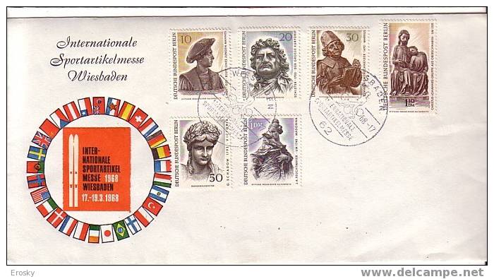 F1439 - BERLIN Yv N°278/83 FDC ( Registered Shipment Only ) - Other & Unclassified