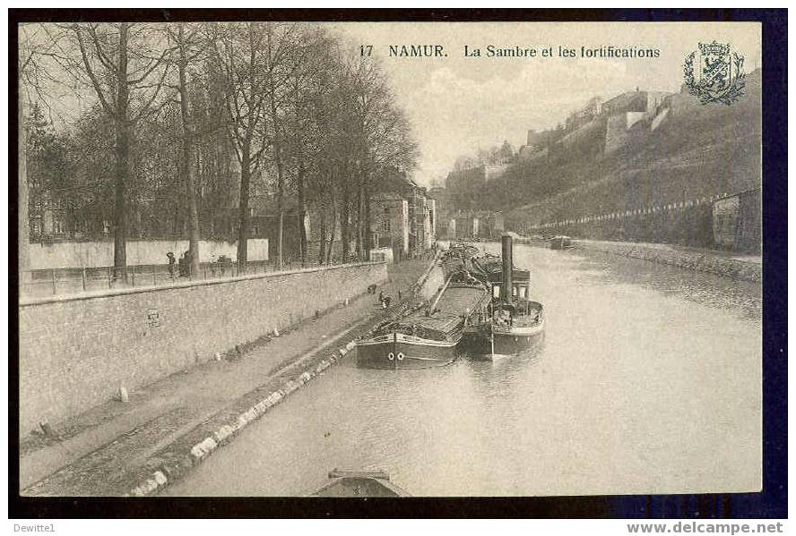 CPA   Namur   La Sambre Et Les Fortificatins - Namur