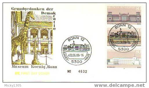 Germany - Mi-Nr 1287/1289 FDC (X041)- - 1981-1990