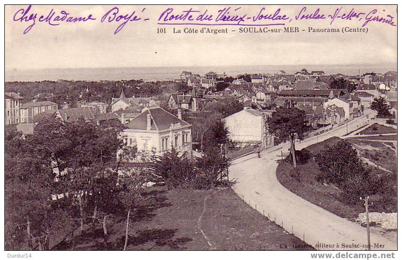 SOULAC-sur-MER.  Panorama (Centre) - Soulac-sur-Mer