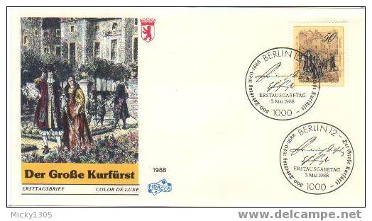 Berlin - Mi-Nr 813  FDC (X051)- - 1981-1990