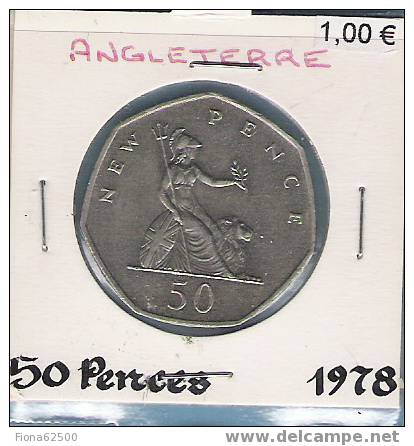 50 . PENCES . 1978 . - 50 Pence